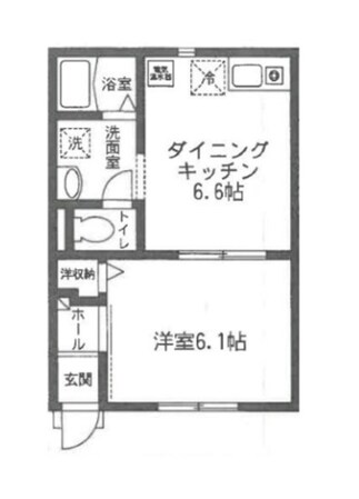 アベニールの物件間取画像